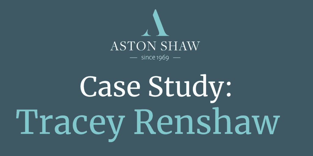 Case Study: Tracey Renshaw