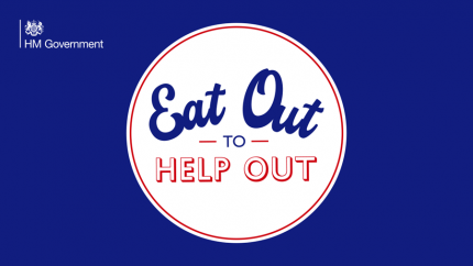 Eat Out to Help Out Poster